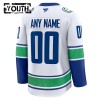 Vancouver Canucks Dresy Personalizované Fanatics Premium 2024-25 Bílý Venkovní - Dětské